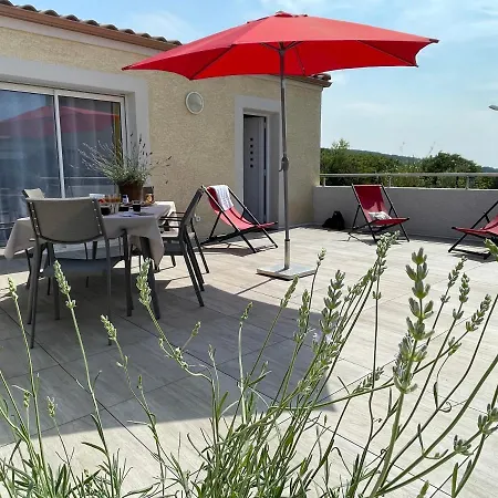 Val Des Bruyères: Pézenas With Terrace And Private Parking *